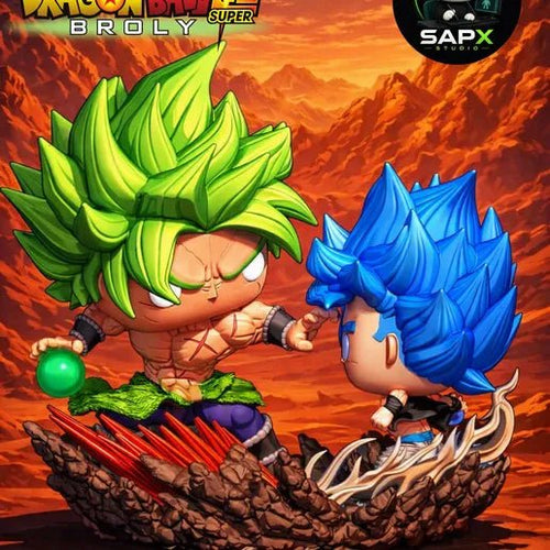 Broly vs gogeta - Akaizustudio